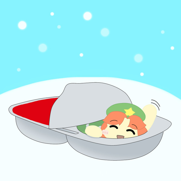 雪見大福を開けたら美鈴 Chai さんのイラスト ニコニコ静画 イラスト