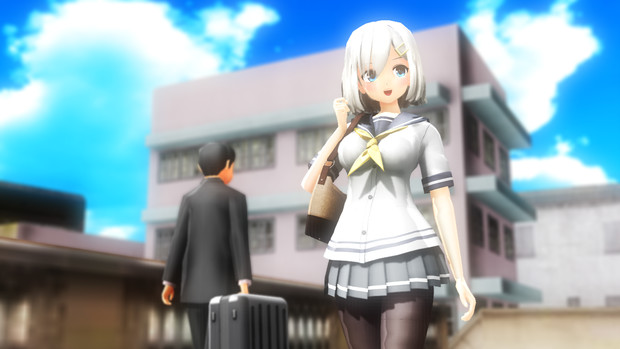 Mmd艦これ 浜風 Gm3 百式p さんのイラスト ニコニコ静画 イラスト