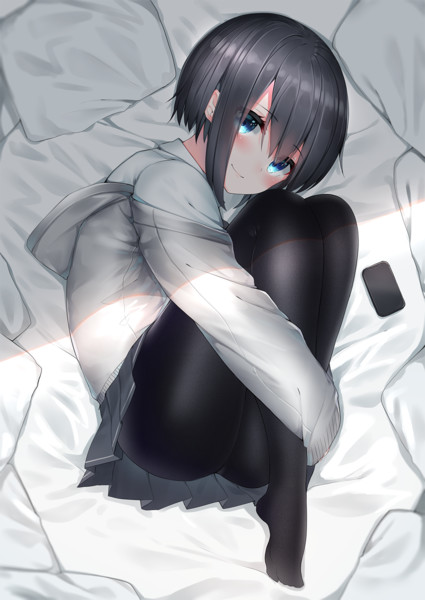 寝転ぶ彼女 ねく Neku さんのイラスト ニコニコ静画 イラスト