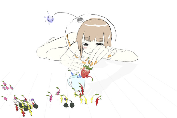 ピクミン3 Png 若鶏の五目餡掛けスタミナ唐揚定食 さんのイラスト ニコニコ静画 イラスト