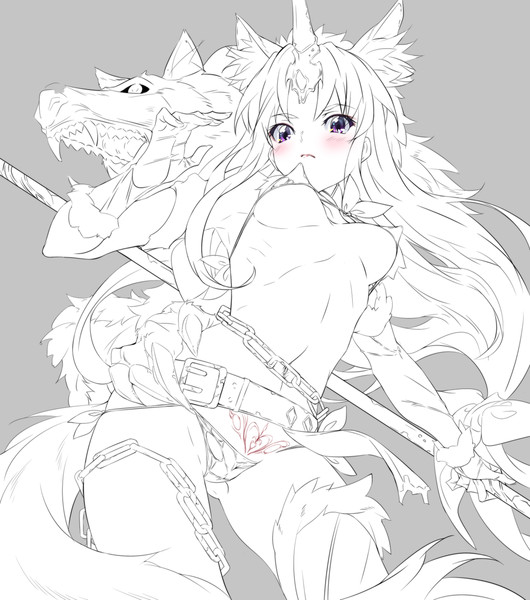 フェンリルナイト リースさん ニコ さんのイラスト ニコニコ静画 イラスト