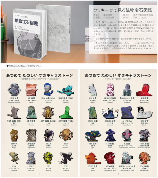 Pr クッキー で見る鉱物 宝石図鑑 プライドのない犬 さんのイラスト ニコニコ静画 イラスト