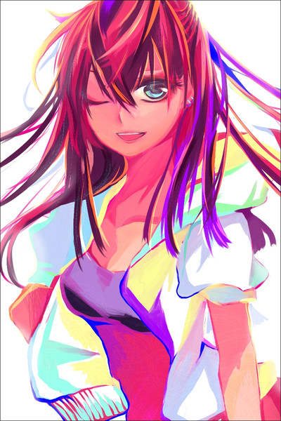 カラフル少女 いかさん さんのイラスト ニコニコ静画 イラスト