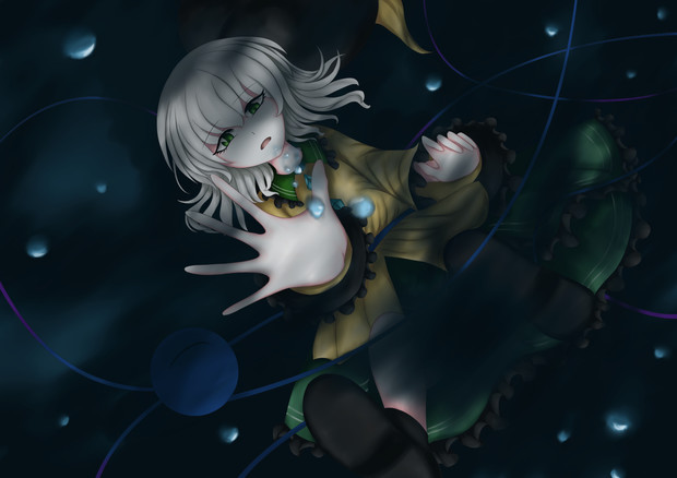 水底に沈む Yuki さんのイラスト ニコニコ静画 イラスト