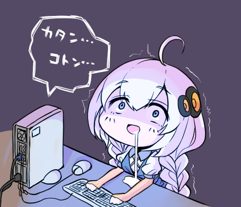 HDDがこわれたあかりちゃん