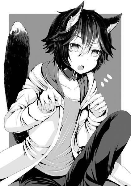 ほぼ黒い白黒猫 As さんのイラスト ニコニコ静画 イラスト