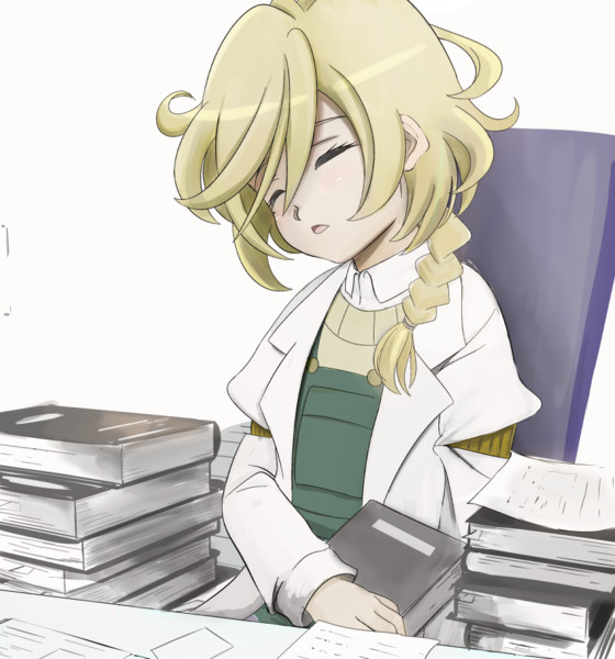 居眠りエルフナイン ねごじ さんのイラスト ニコニコ静画 イラスト