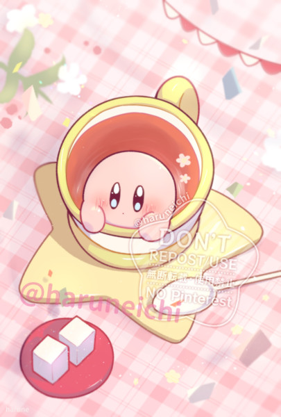 紅茶のカービィ ハルネ さんのイラスト ニコニコ静画 イラスト