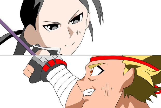 シェータvsイスカーン 絵描きの冒険者katosan さんのイラスト ニコニコ静画 イラスト