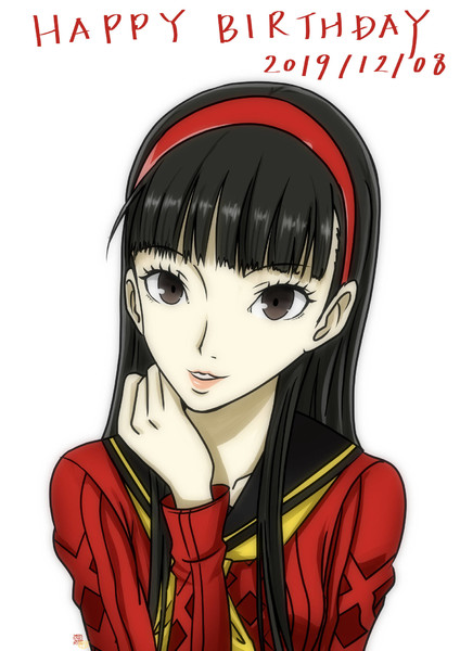 天城雪子たんおめらくがき ペルソナ4 ニコニコ静画 イラスト