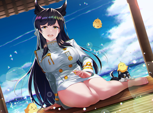 アズールレーン 愛宕 鍵山 Clave さんのイラスト ニコニコ静画 イラスト