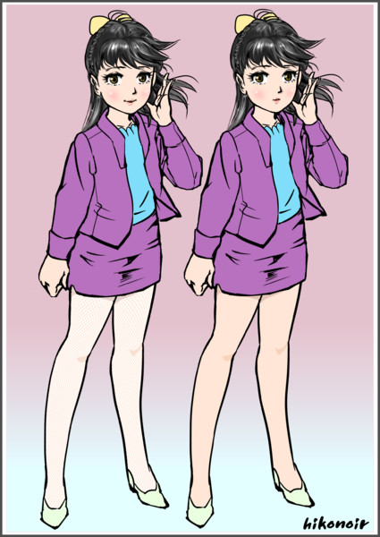 おばさん ２体 Hikonoir さんのイラスト ニコニコ静画 イラスト