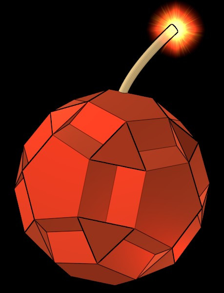 小十二・二十・十二面体の爆弾
