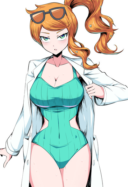 水着ソニア博士 しむれ さんのイラスト ニコニコ静画 イラスト