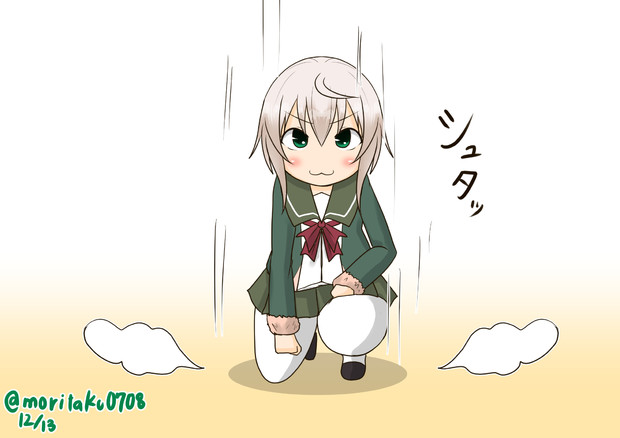 シュシュっと参上する占守 Morita さんのイラスト ニコニコ静画 イラスト