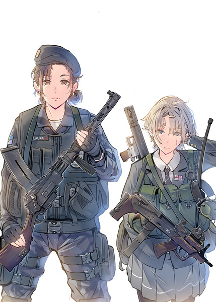 武装女子高生 軍装女子ver5 Daito さんのイラスト ニコニコ静画 イラスト