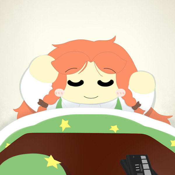ちょっと横になるつもりがそのまま寝ちゃった美鈴 Chai さんのイラスト ニコニコ静画 イラスト