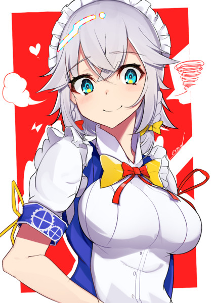 十六夜 咲夜 榎波 さんのイラスト ニコニコ静画 イラスト