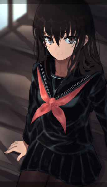 黒セーラー服が描きたくなる発作 ひのまる さんのイラスト ニコニコ静画 イラスト