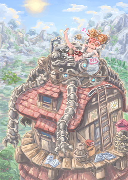 ハテノ研究所の露天風呂 発症 さんのイラスト ニコニコ静画 イラスト