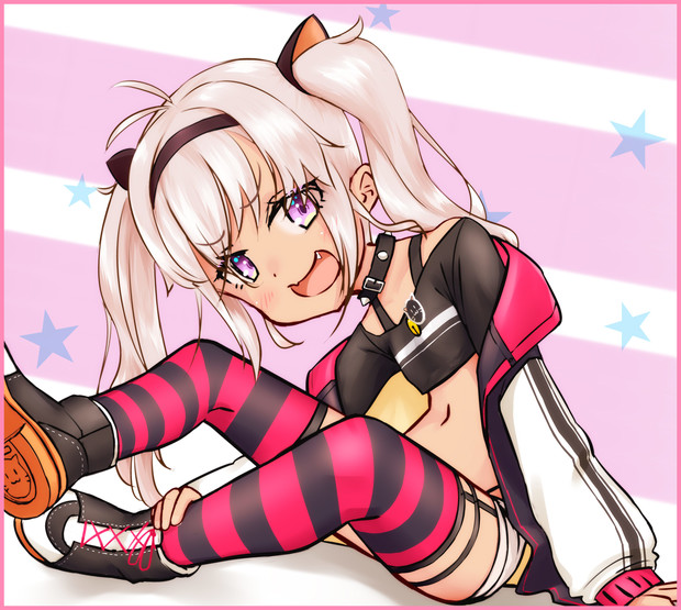 マオちゃんかしこいかわいいなあ かつべー さんのイラスト ニコニコ静画 イラスト