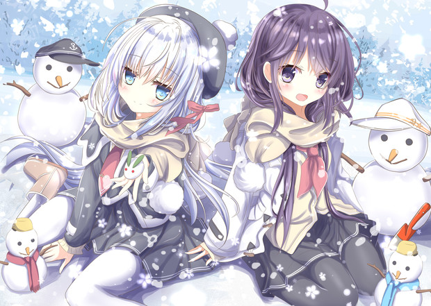 雪遊び暁ヴェル あるか 2日目 西 G 025a さんのイラスト ニコニコ静画 イラスト