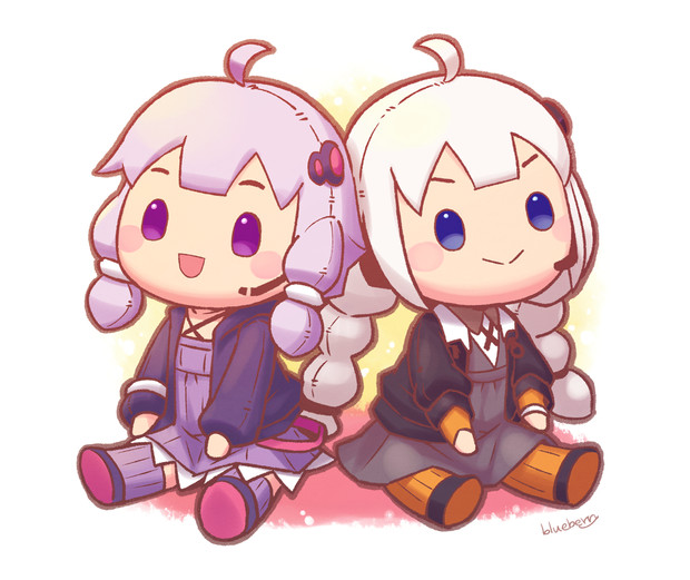 ぬいぐるみゆかりあかり Blueberry さんのイラスト ニコニコ静画 イラスト