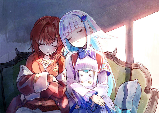 まどろみの時間 さきの新月 さんのイラスト ニコニコ静画 イラスト