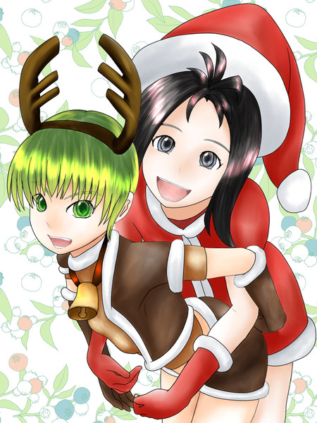ときメモ 清川さん 片桐さん クリスマス サトル兄 さんのイラスト ニコニコ静画 イラスト