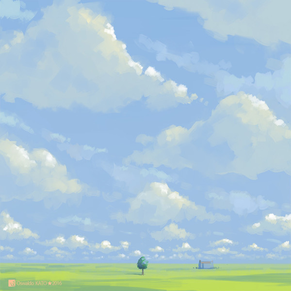 雲 加藤オズワルド さんのイラスト ニコニコ静画 イラスト