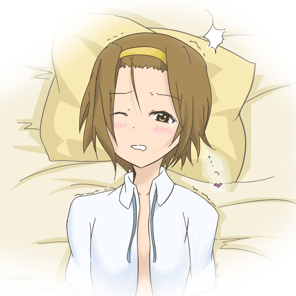 痛がる律っちゃん Effect さんのイラスト ニコニコ静画 イラスト