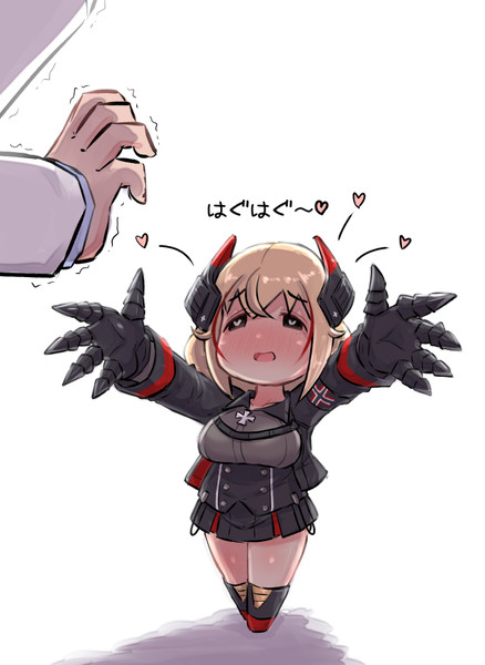 はぐはぐするため静かににじり寄るローンちゃんから逃れられない