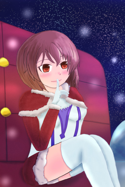 聖夜の贈り物 萩原雪歩 みなとら さんのイラスト ニコニコ静画 イラスト