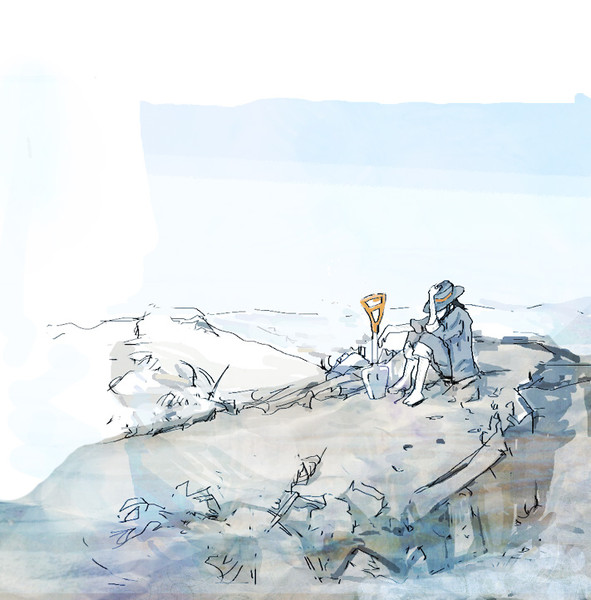 待ってて下さい Kani さんのイラスト ニコニコ静画 イラスト