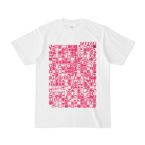 シンプルデザインTシャツ TOY☆TANKER(MAGENTA)