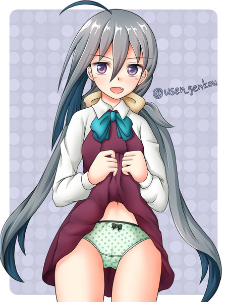 パンツを見せると ユウセン さんのイラスト ニコニコ静画 イラスト