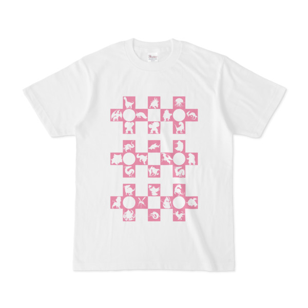 シンプルデザインTシャツ Cr/MONSTER(VIOLET)