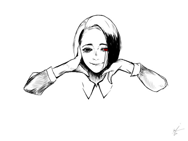 東京喰種 模写2 フルタ みふ さんのイラスト ニコニコ静画 イラスト