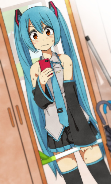 初音ミクコスの女装男子 品川ミクズ さんのイラスト ニコニコ静画 イラスト