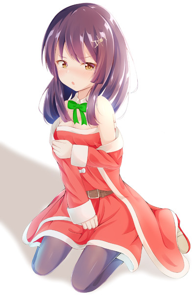 クリスマスグラ親潮さん 黒兔輝 さんのイラスト ニコニコ静画 イラスト