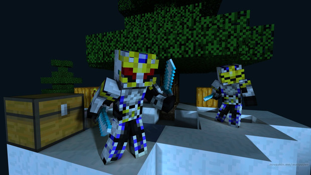 Minecraftスキン 仮面ライダーイクサ サンプル 仮面ライダーキバ ぶんちょー さんのイラスト ニコニコ静画 イラスト