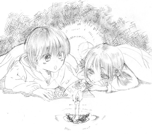 ろうそくの火ってあったかい なす さんのイラスト ニコニコ静画 イラスト