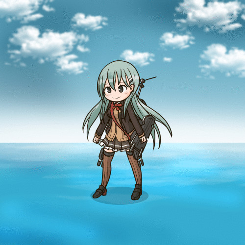 鈴谷褒められて伸びるタイプなんです うーんと褒めてね Morita さんのイラスト ニコニコ静画 イラスト