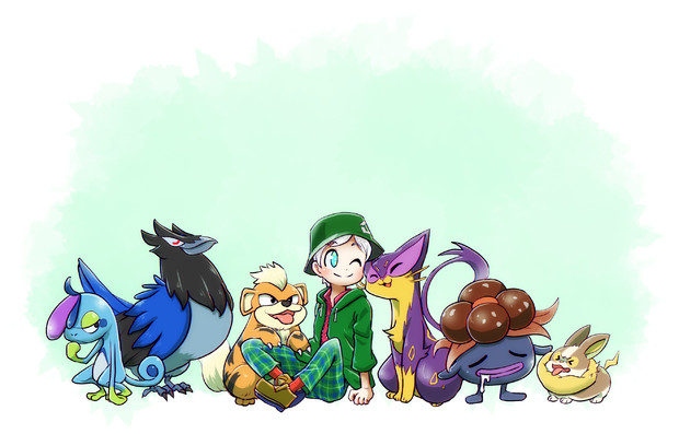 ポケモン剣盾ストーリークリア記念イラスト 2 ちゃまじ Chamaji さんのイラスト ニコニコ静画 イラスト