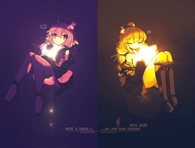 光るゆずきず Demsato さんのイラスト ニコニコ静画 イラスト