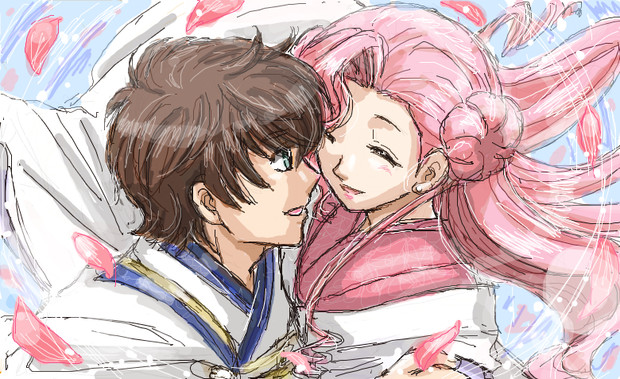 スザクとユフィ 白獣mugen さんのイラスト ニコニコ静画 イラスト