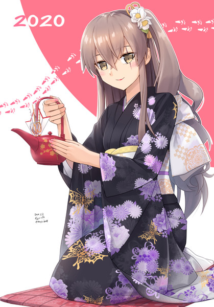 描き初め Sarasa Kanbi さんのイラスト ニコニコ静画 イラスト
