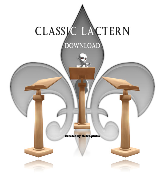【Classic Lactern】 MMD Accesory Download
