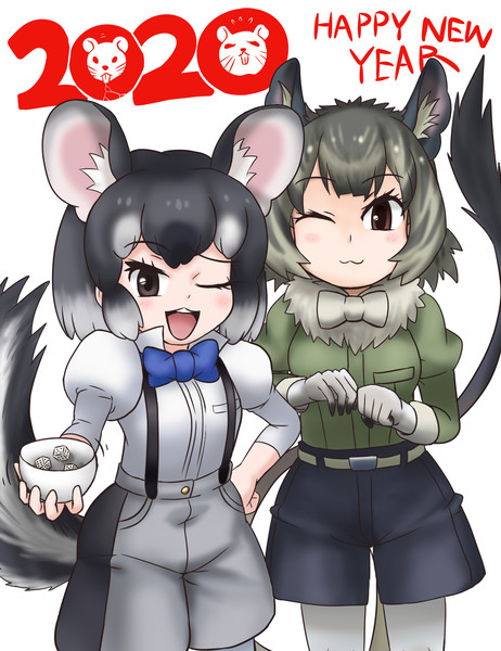 チンチラとデグー アダンソステガ さんのイラスト ニコニコ静画 イラスト