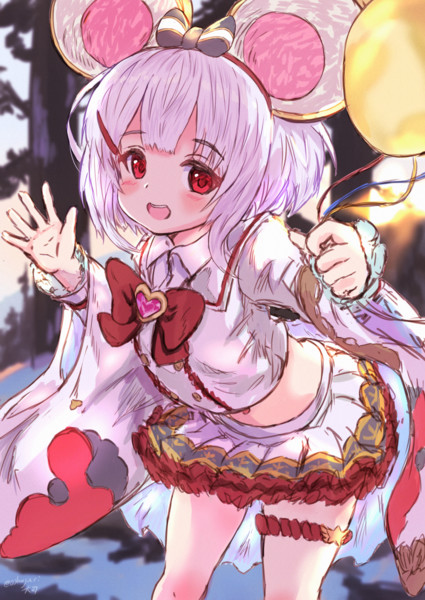 鼠神宮でぼくと握手！